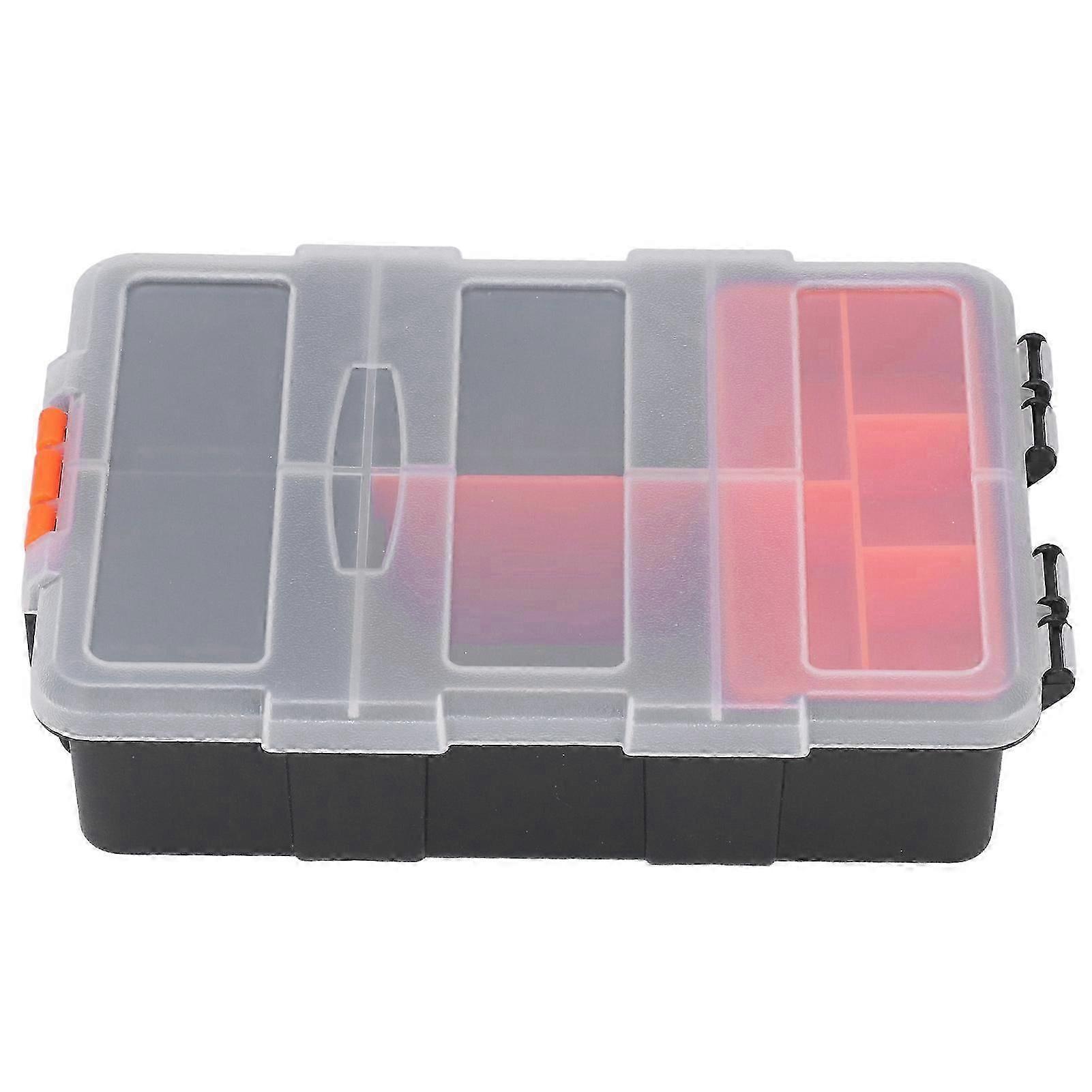 Parts Box Classification Grid Storage Box PVC Components Parts Tool Organizer for Hardware Fitting