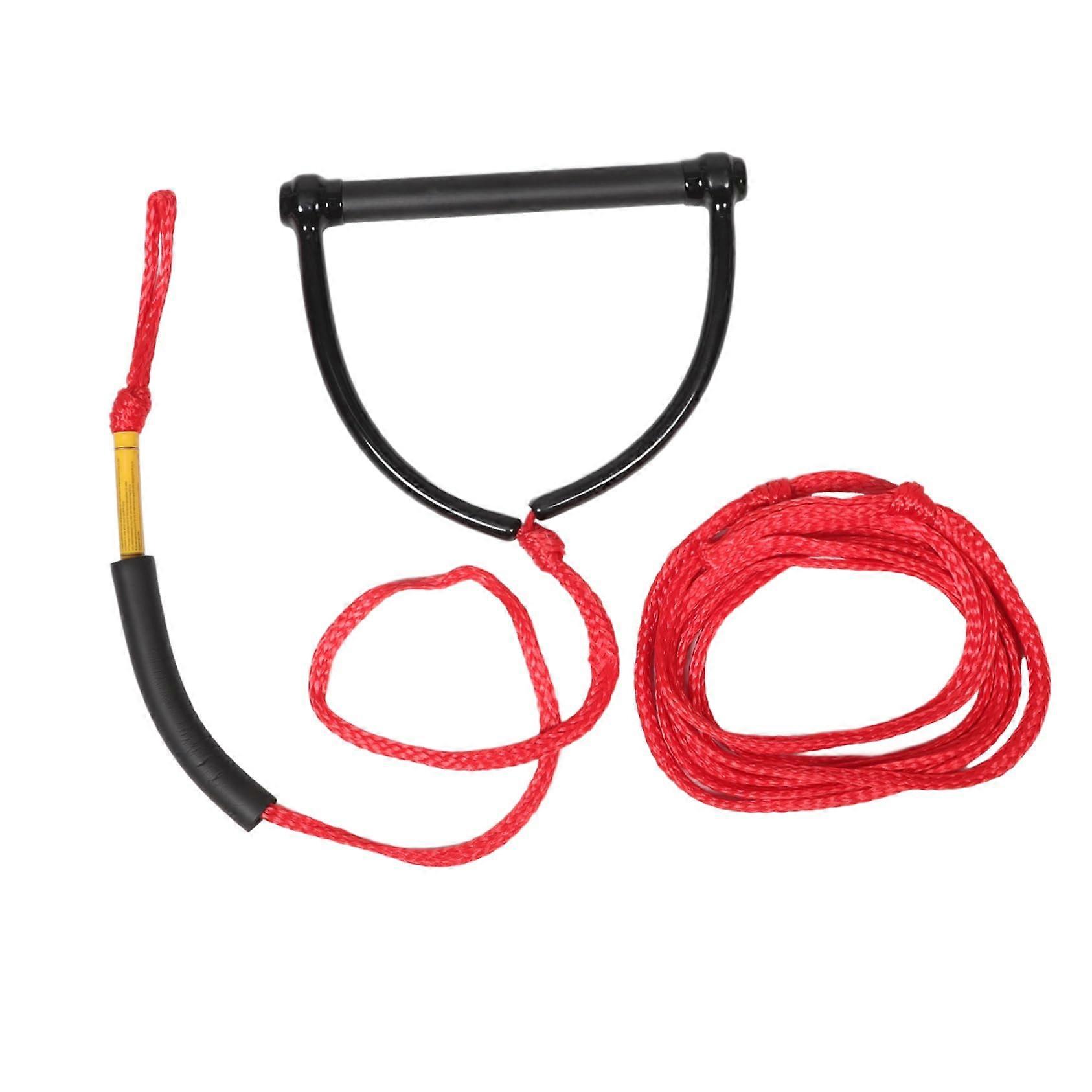 Water Ski Rope for Kneeboard, Wakeboard and Wakesurf - 65ft PP Red Tow Rope for Watersports Supplies