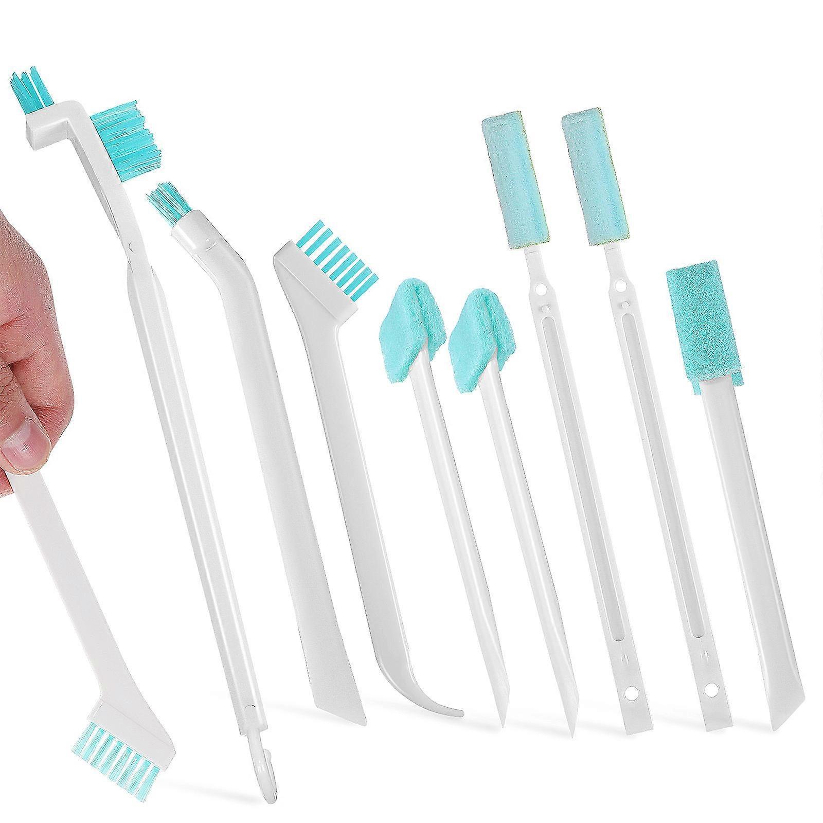 Groove Cleaning Brush Set Ergonomic Design, Bristles for Deep Crevice Scrubbing & Convenient Storage