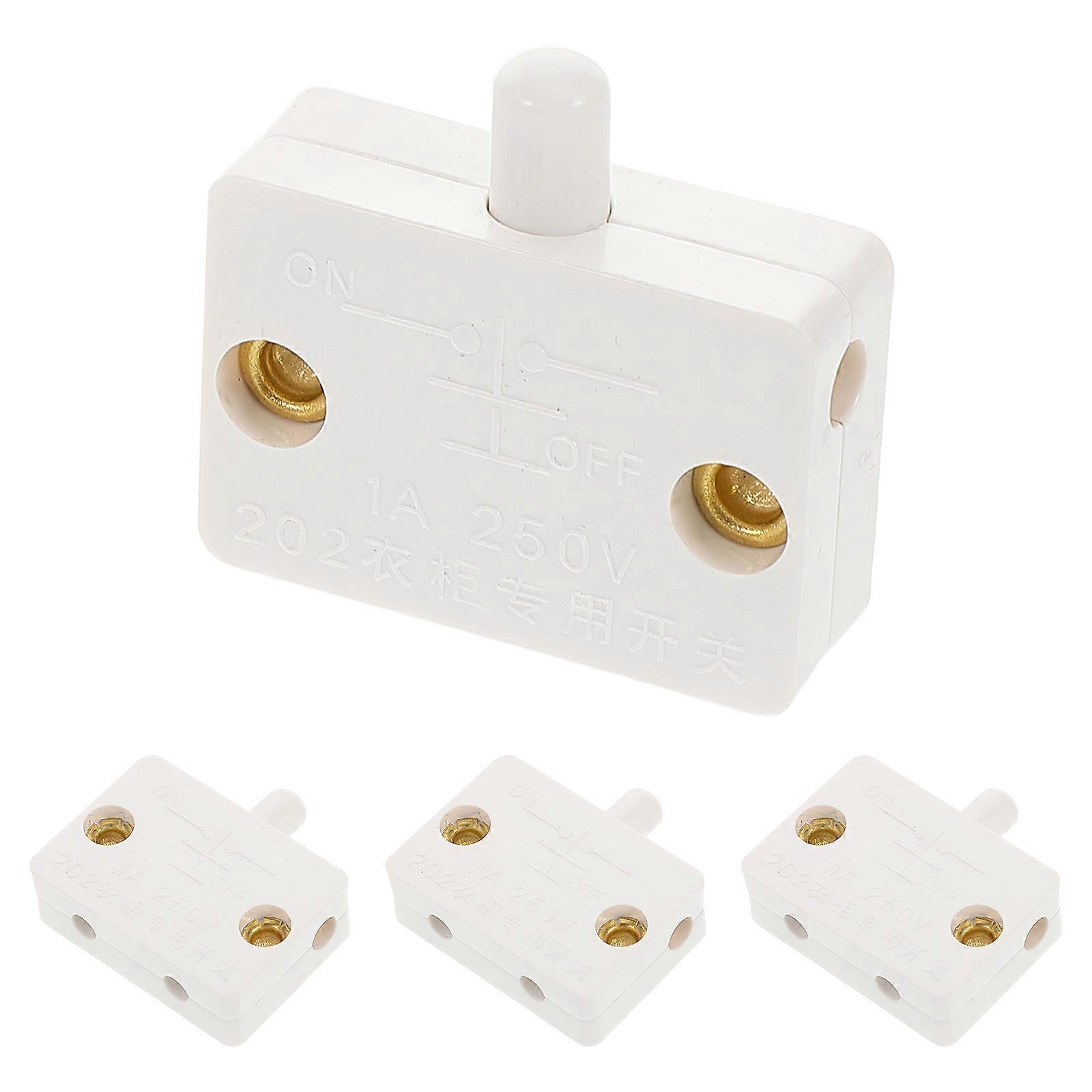 Motion Switch For Lights Cabinet Door Activated Lamp Automatic Lighting Home Use 4Pcs