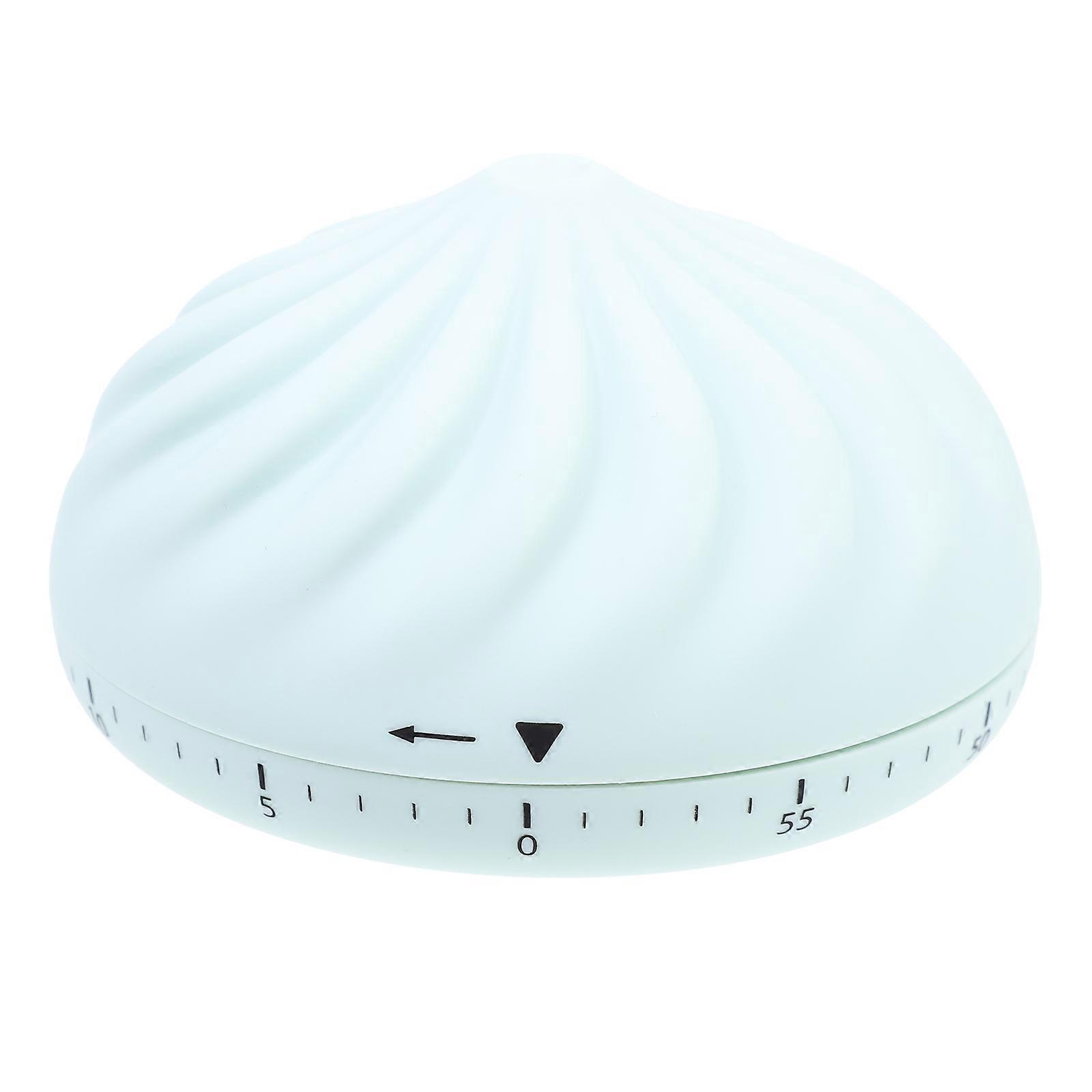 Creative Steamed Stuffed Bun Shape Mechanical Timer Kitchen Appliance Green 9x9x5.5cm Child Time Management 1Set