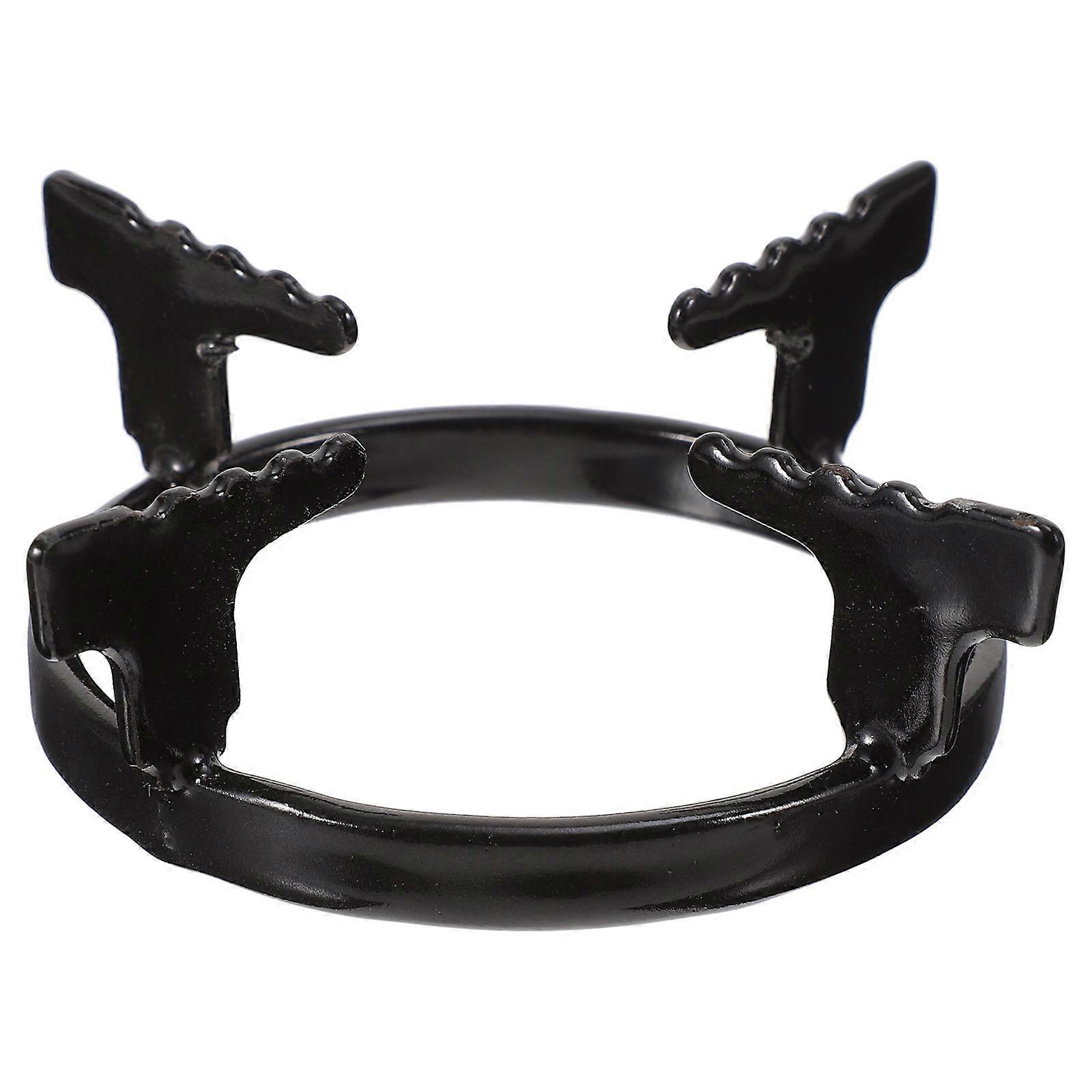 Gas Burner Pot Stand Pot Stand Support Home Coffee Making Black 8.50X8.50X3.50CM 1Pack