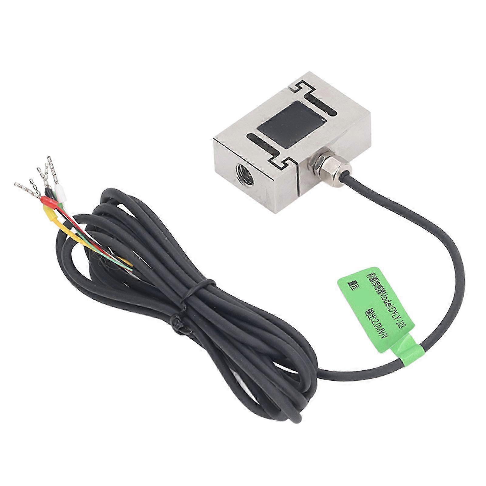 S Pull Pressure Beam Load Cell Scale Sensor Compression Tension Portable S Type Beam Scale Sensor 500N hwy