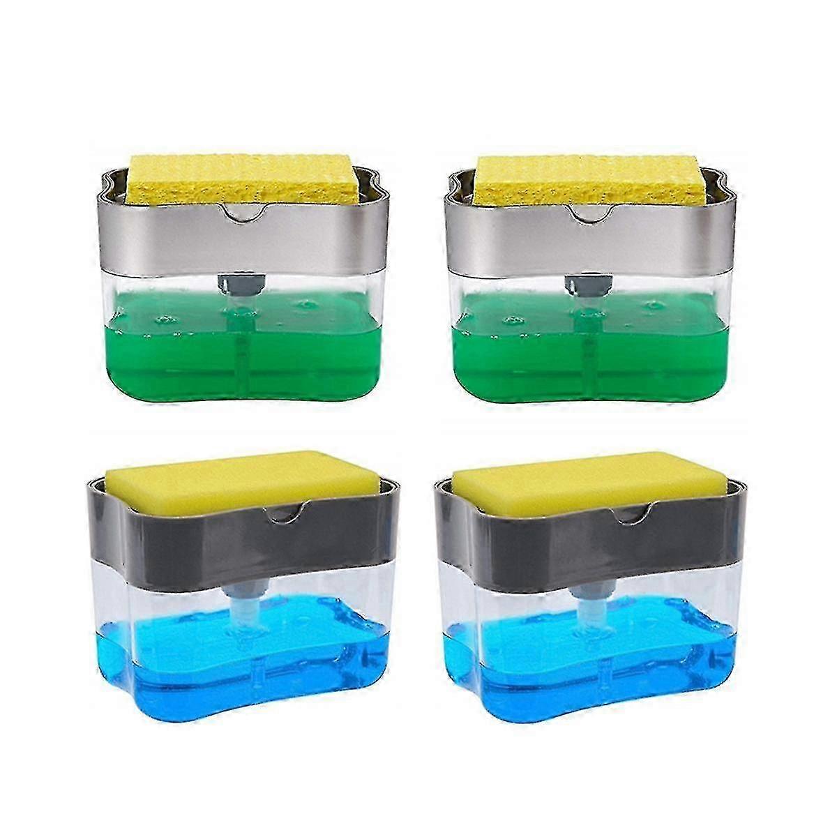High-Quality Soap Dispenser with Additional Features - Kitchen Countertop Soap Dispenser