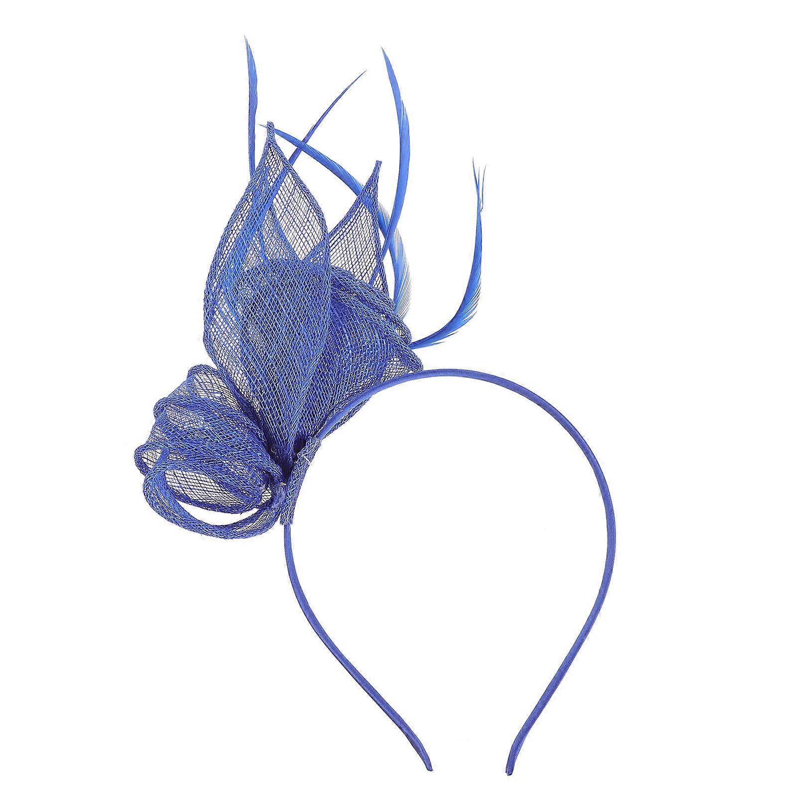 Fancy Hats For Women Mesh Fascinator Breathable Non-slip Comfortable Wearing 1Set