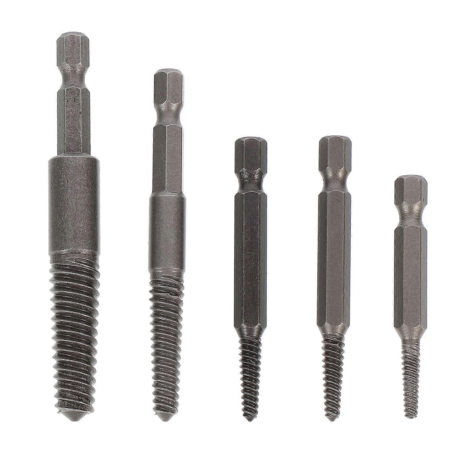 Extractor Tools Screw Remover For Repair Work Small Size 5Pcs