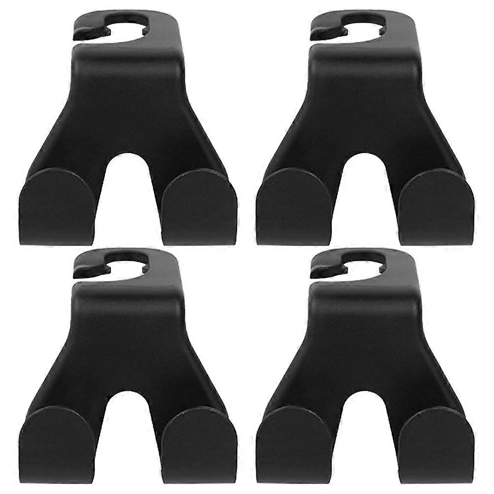 Car Hooks For Headrest Car Owners Easy Installation Space-saving 4Set