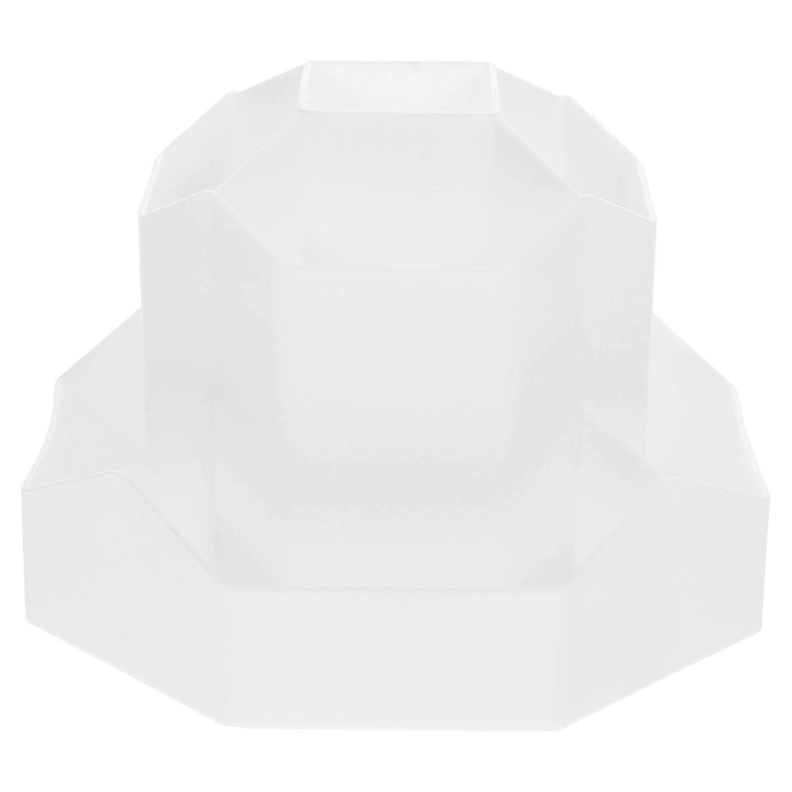 Pen Holder Display Stand Rotatable Pen Holder Students Office Workers 18.00X18.00X14.00CM Multi-Function Storage 1Set