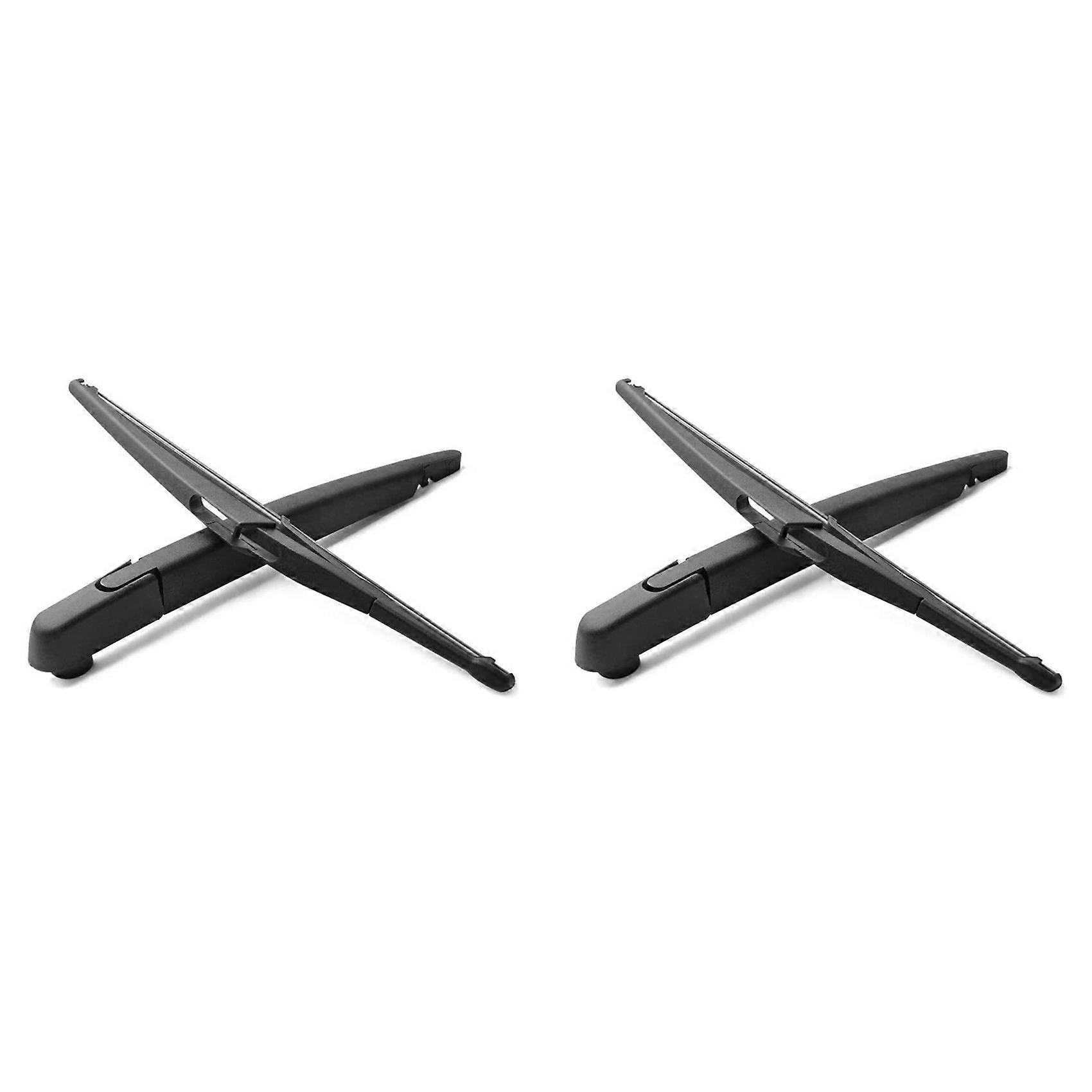 Rear Wiper Arm Set - Back Windshield Wiper Arm Blade Set for 