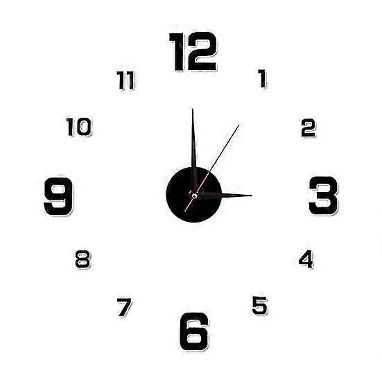 Acrylic Clock Exquisite Workmanship Lasers Engraving Metal Pointer Excellent Quartz Luminous Wall Clocks for Living Rooms