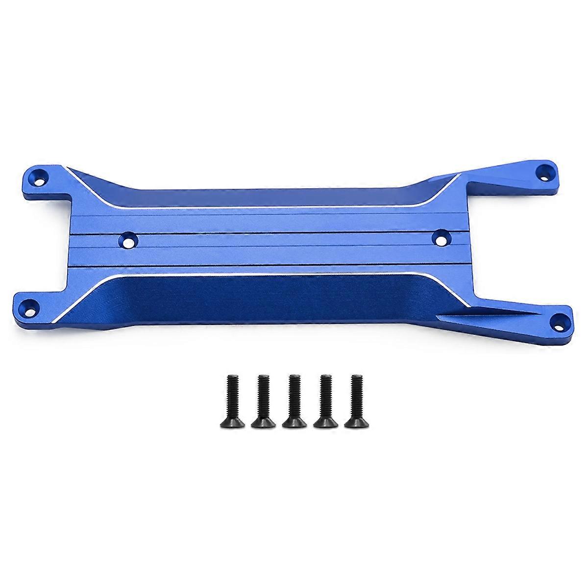 RC Car Upgrade Aluminum Alloy Chassis Reinforcement for Blue