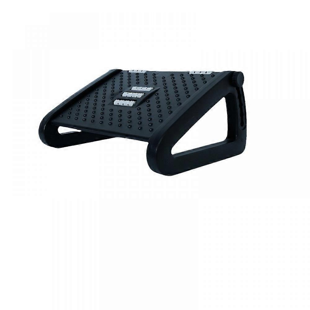 Foot Rest Under Desk, Ergonomic Foot Stool at Work with 6 Adjustable Heights and Massage Function, ComCompatible withtable Under D