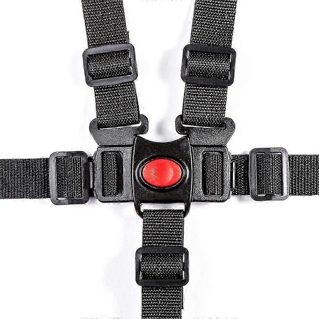 ベビー安全ベルトハーネス - 調整可能な5点安全ハーネス - ユニバーサルハイチェア、ベビーカーhwyNO.26用