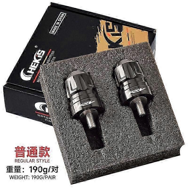 Modified handlebar plug suitable for KYMCO Kwangyang KRV180, aluminum alloy handlebar plug accessories and handlebar balance terminal
