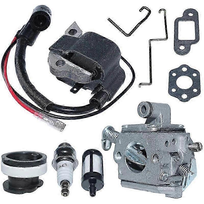 1 Set C1Q S57B Carburetor Ignition Coil Kit for Suitable Brand Chainsaw Replace 1130 120 0603
