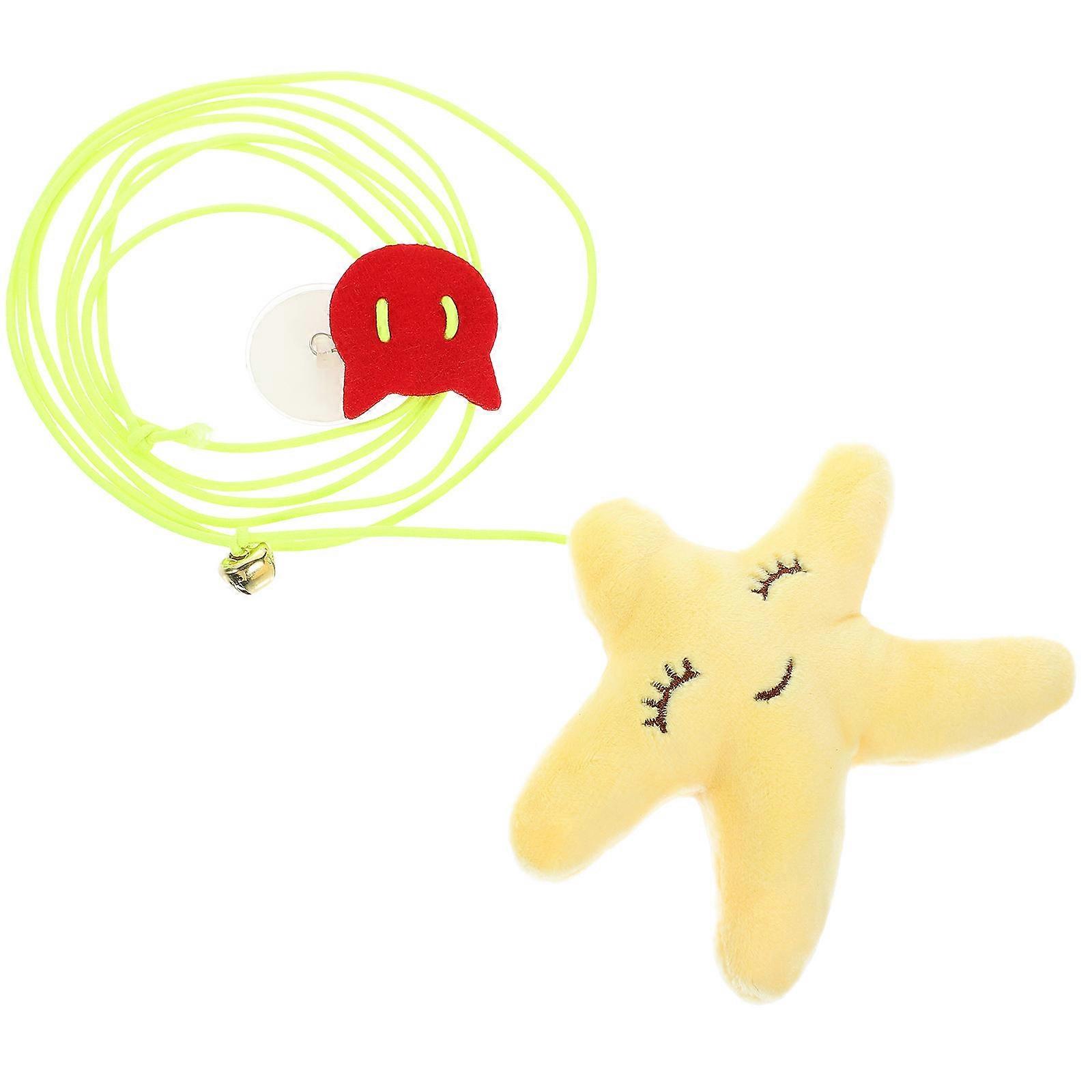 Interactive Hanging Cat Toy with Catnip & Durable Elastic Rope for Indoor Kittens – Engaging Play and Exercise to Keep Cats Active and Entertained