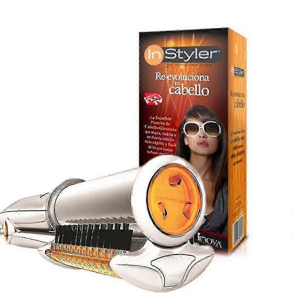 Professional 2-in-1 Hair Straightener with Built-in Brush for Sleek, Tangle-Free Styling