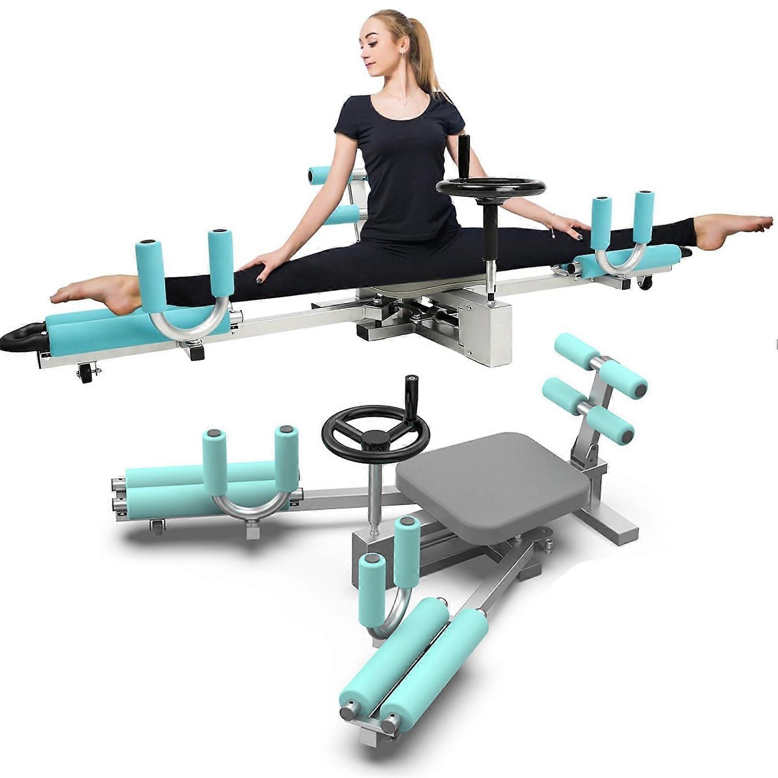 Leg Stretcher Splitting Machine for Flexibility, Leg Extender Equipment, Home Gymnastics Training Device, Blue