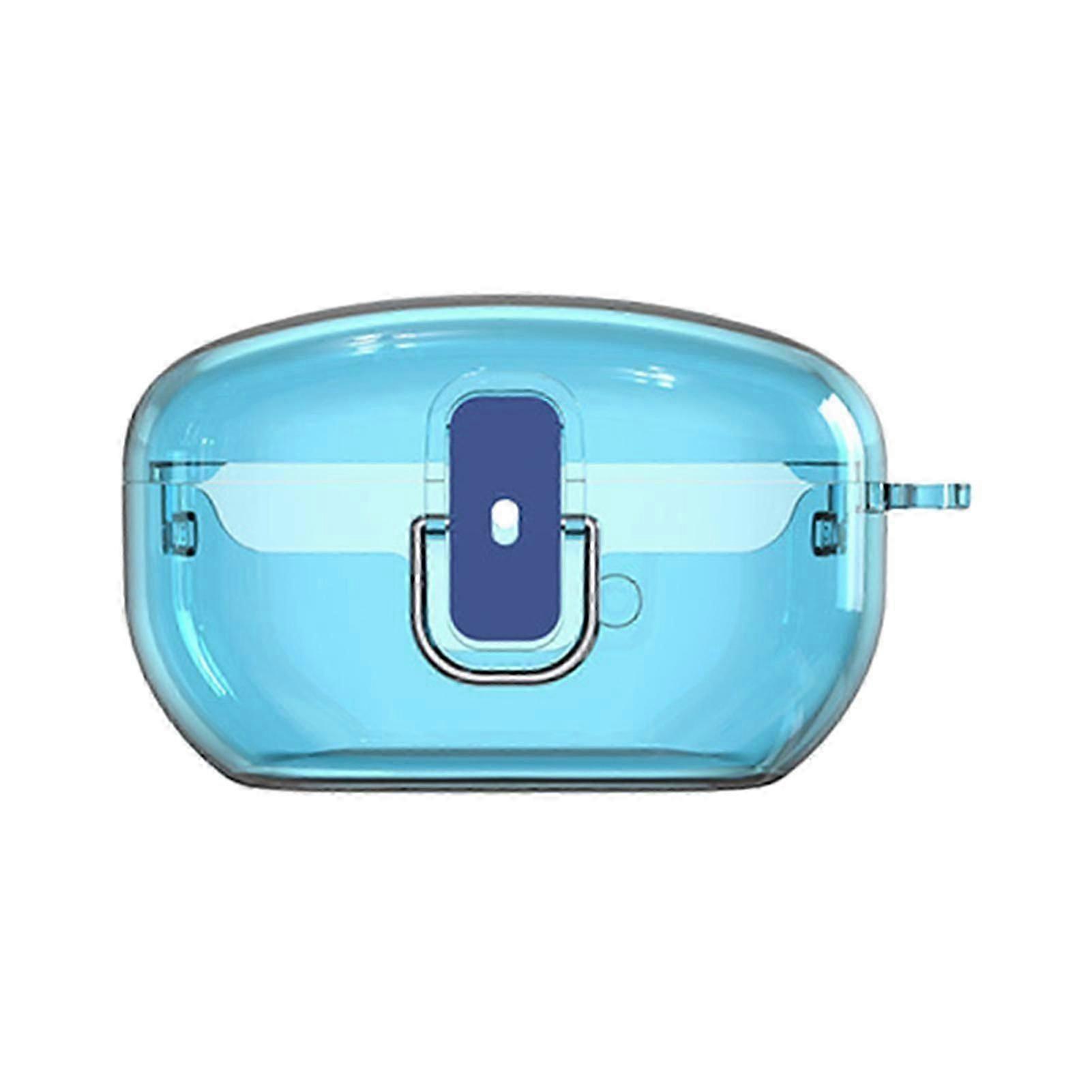 Transparent Headphone Protective Case Dirt-resistant Precise Hole Position with Hanging Buckle Earphone Case for Sony WF-1000XM5