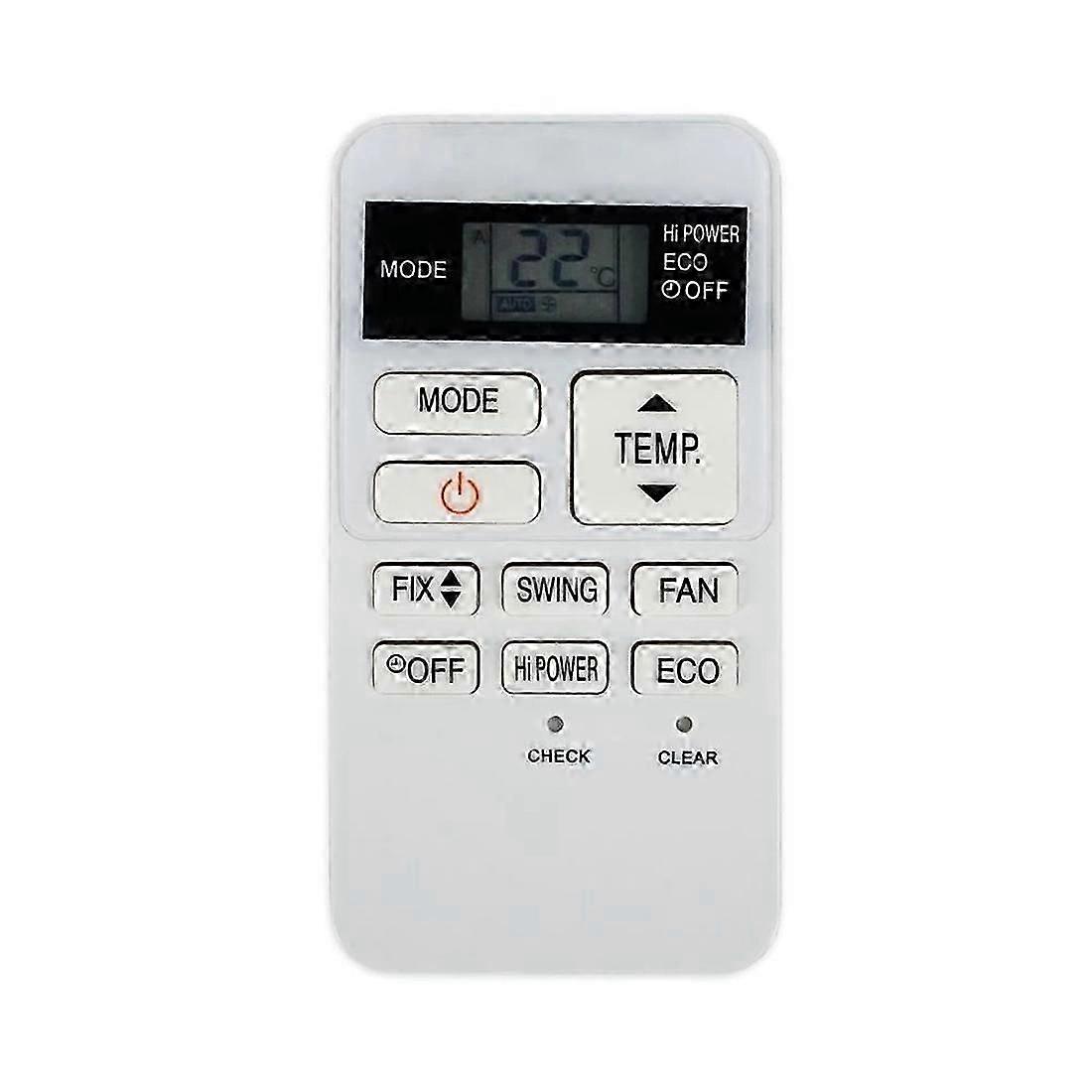 New AC Remote Control for Air Conditioning -07BKV-E -077SKV-E6 -107SKV-E6 -137SKV-E6 RBC-ASX11E-C
