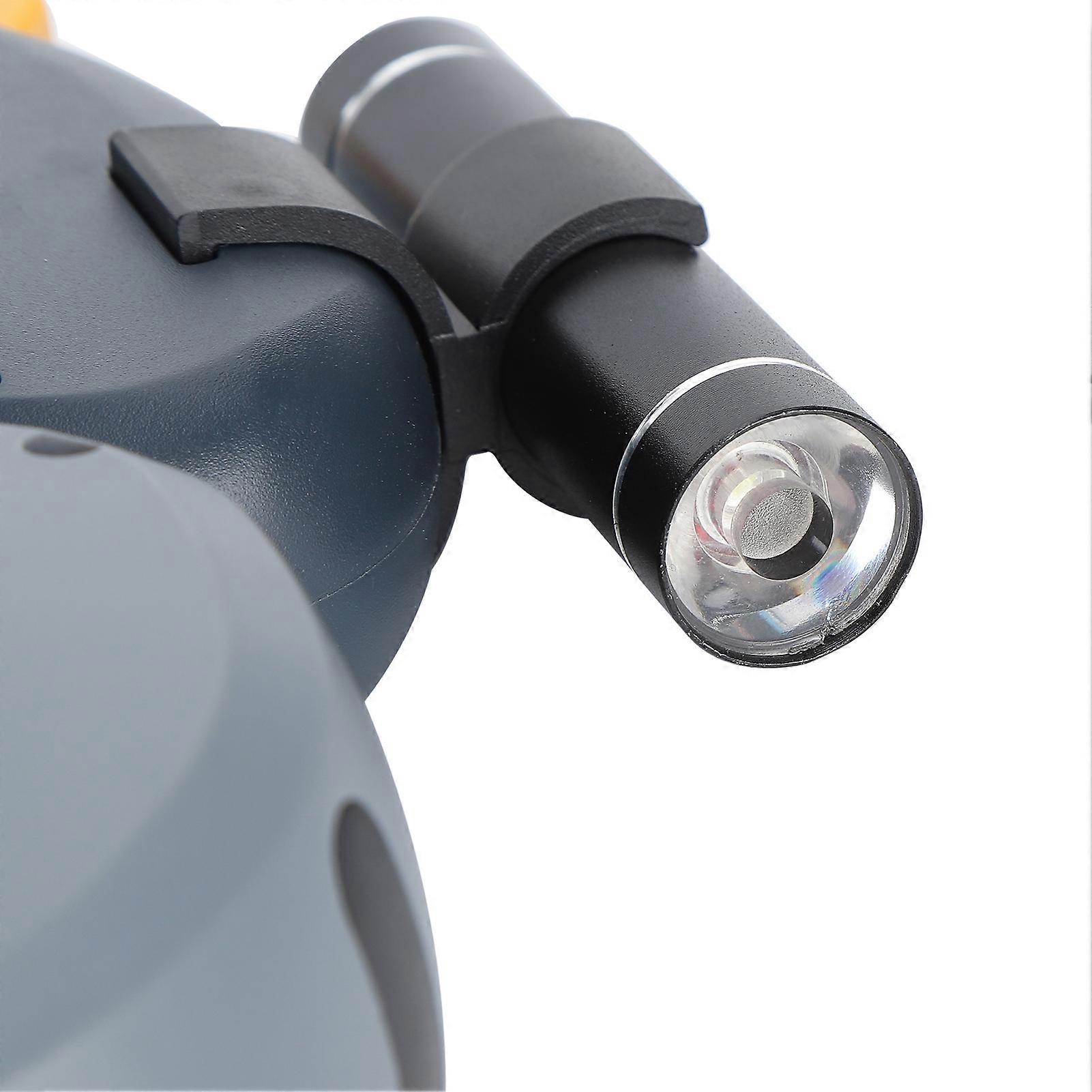 Double Head Pet Traction Rope, Double Ended Dog Leash with LED Light (Grey)