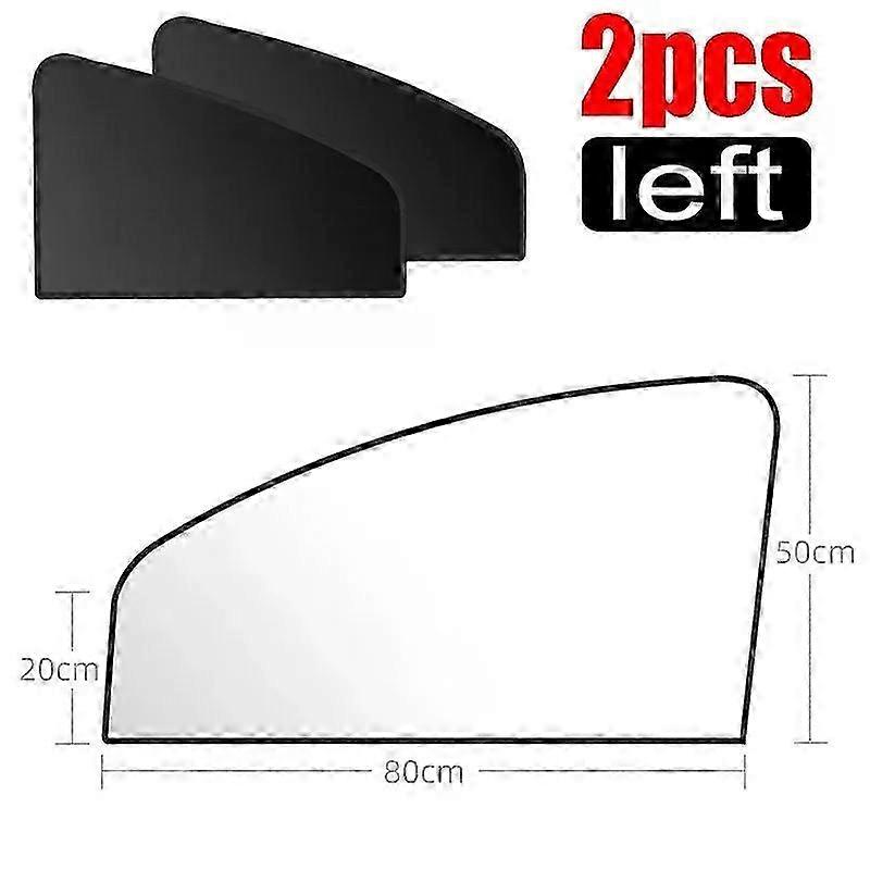 חדש מגנטי לרכב שמשיה כיסוי קיץ UV הגנת צד אחורי חלון וילון שחור רשת שמש צל אוטומטי אביזרים