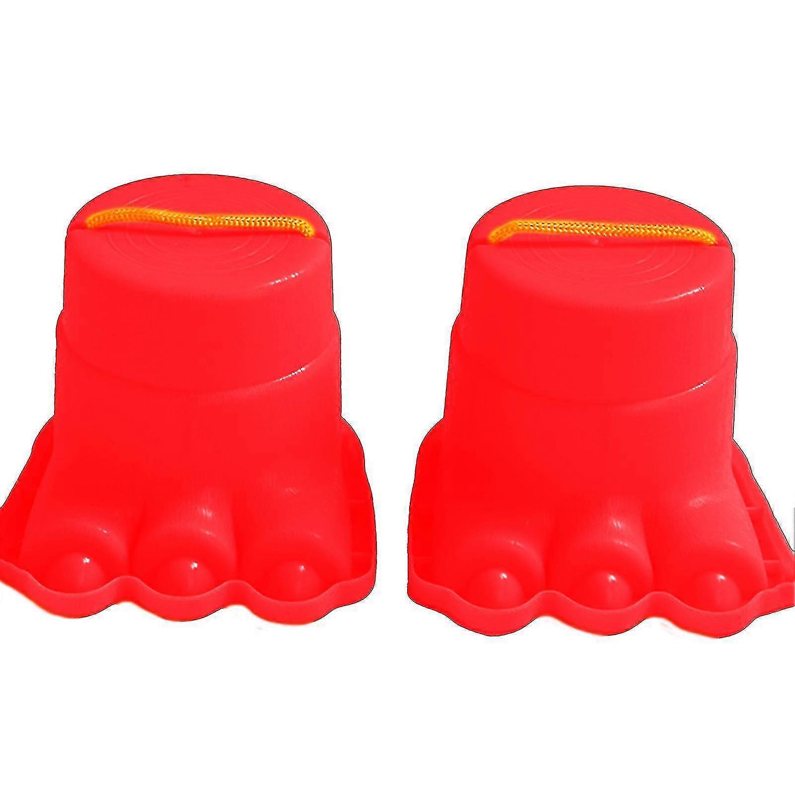 Interactive Kids Balancing Toy to Enhance Creativity and Motion Entertainment with Bucket Stilts