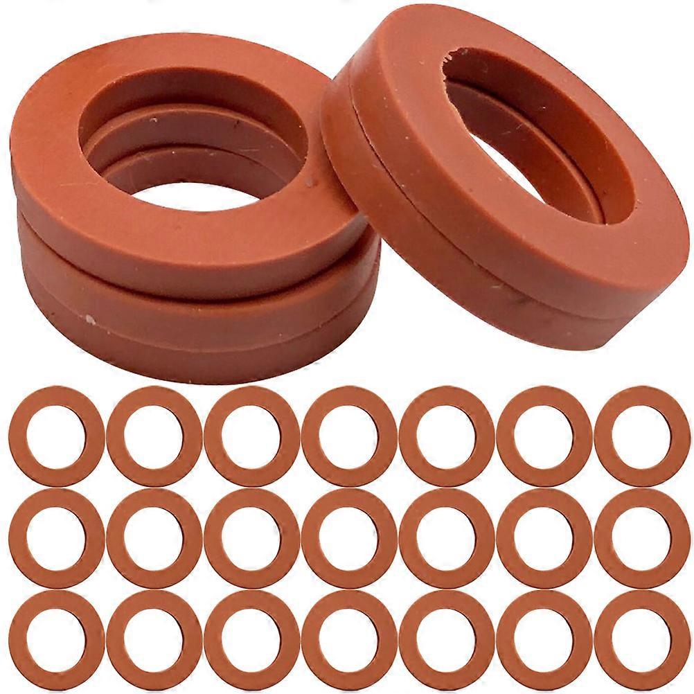100pcs Rubber Hose Washers for Garden Hoses – Durable, Flexible Seals for Irrigation and Fittings, Easy Installation