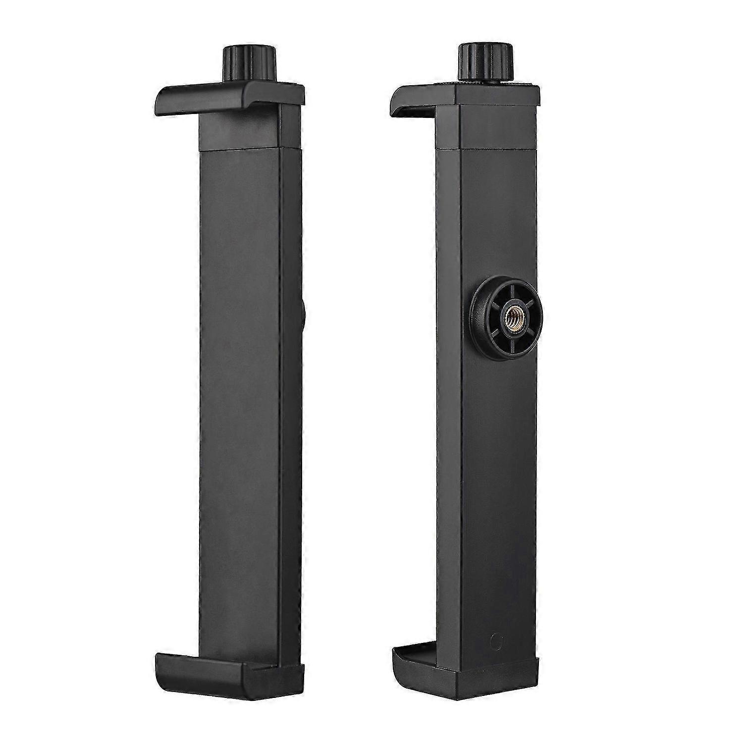 Multifunctional Tablet Holder Tablet Clamp Tripod Adapter Bracket 16cm-23.5cm Adjustable with 1/4 Inch Screw for Tripod