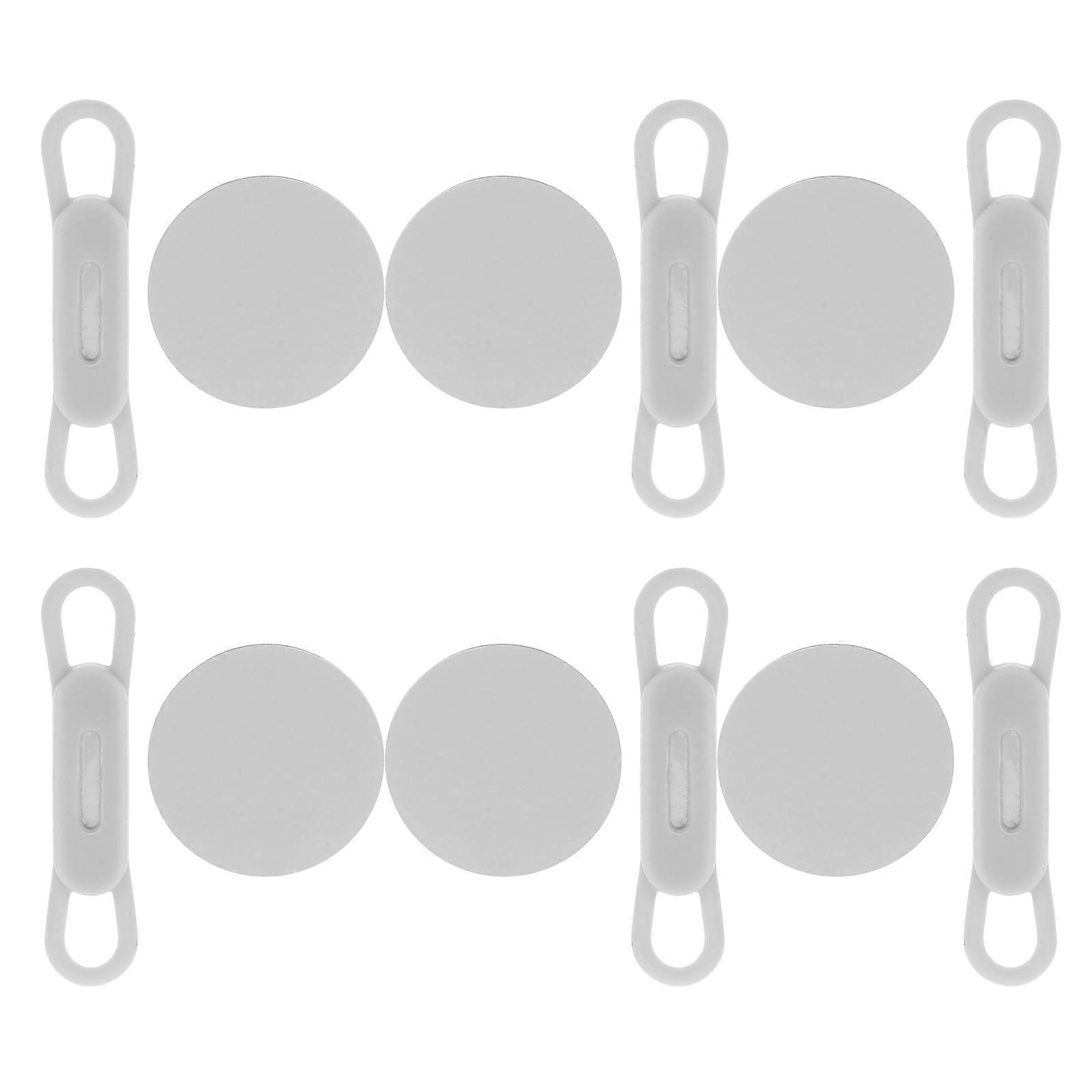 Adjustable Magnetic Silicone Pen Holder Clips for Fridge, Whiteboard – Grey – Neat Organization for Kitchen, Office, Classroom Use
