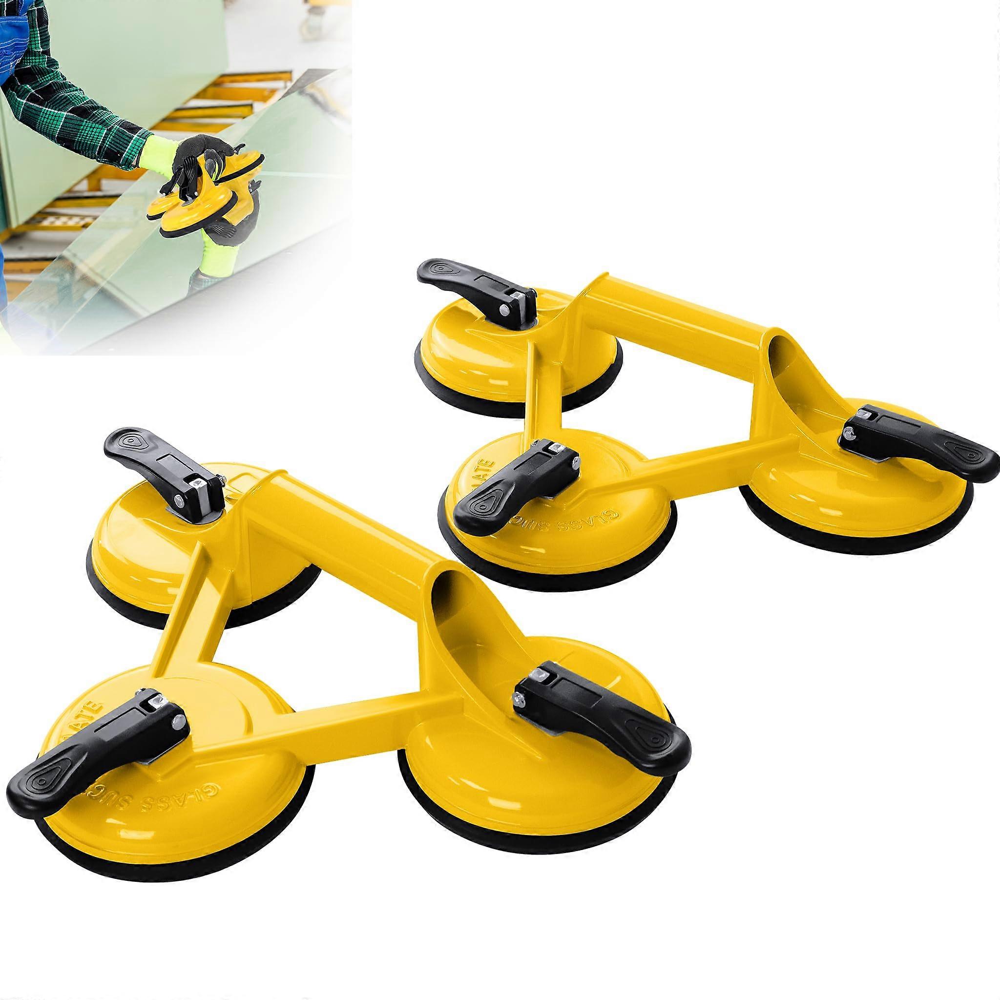 vacuum lifter glass lifter with three suction cups, load capacity 120 kg