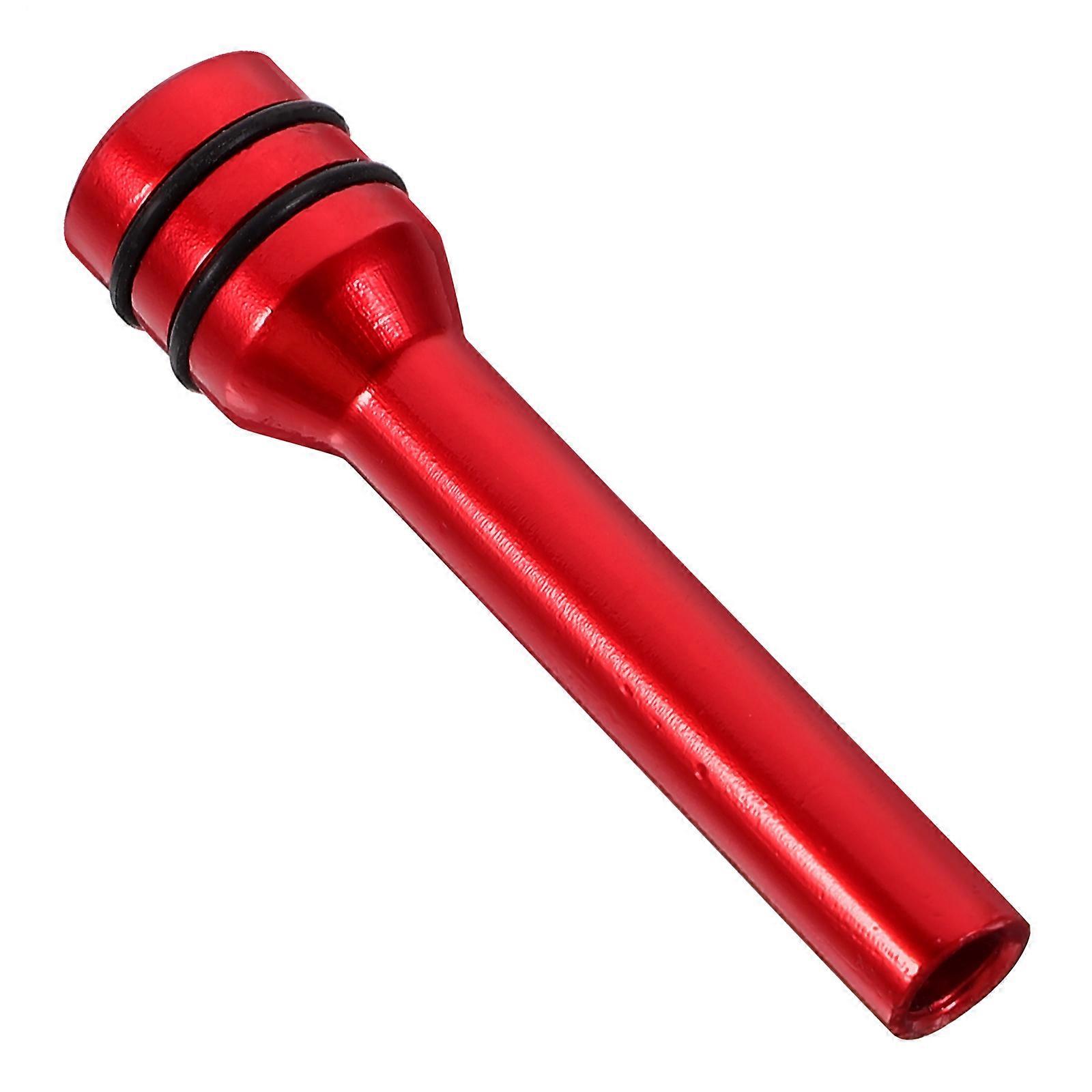 Aluminum Alloy Car Door Lock Knob Replacement Stylish Red Interior Pull Pin for Secure Automotive Latch & Door Handle Decor