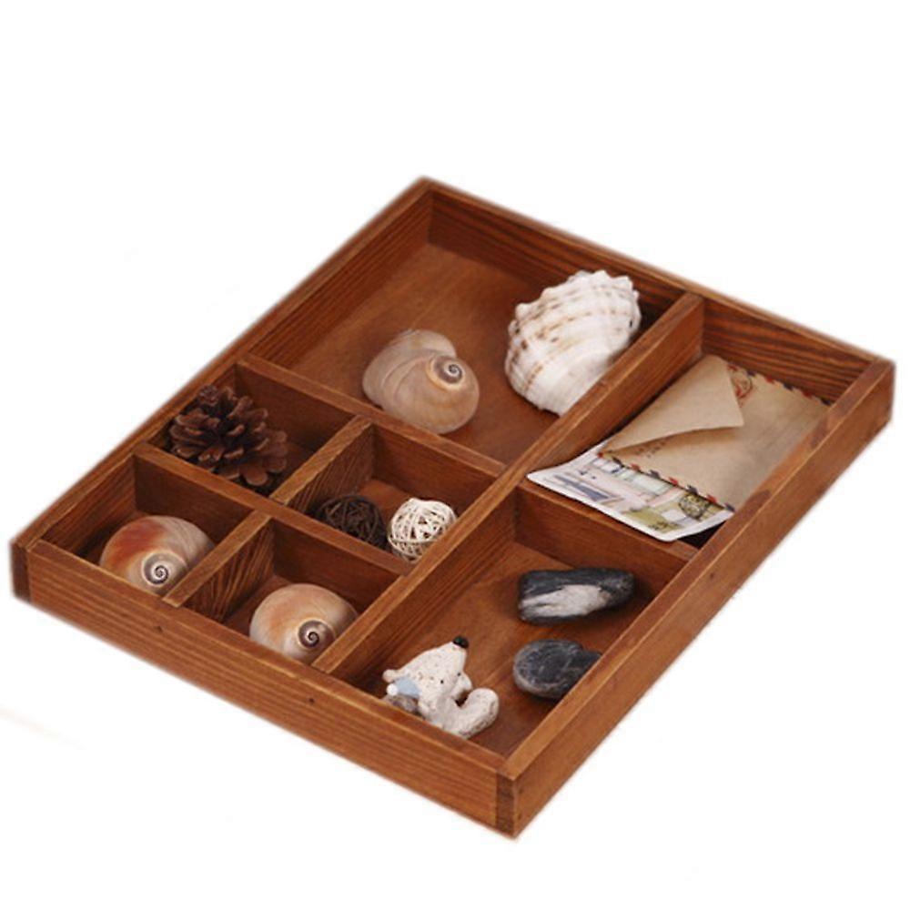 zakka Creative Table Wooden Storage Box Multi-function