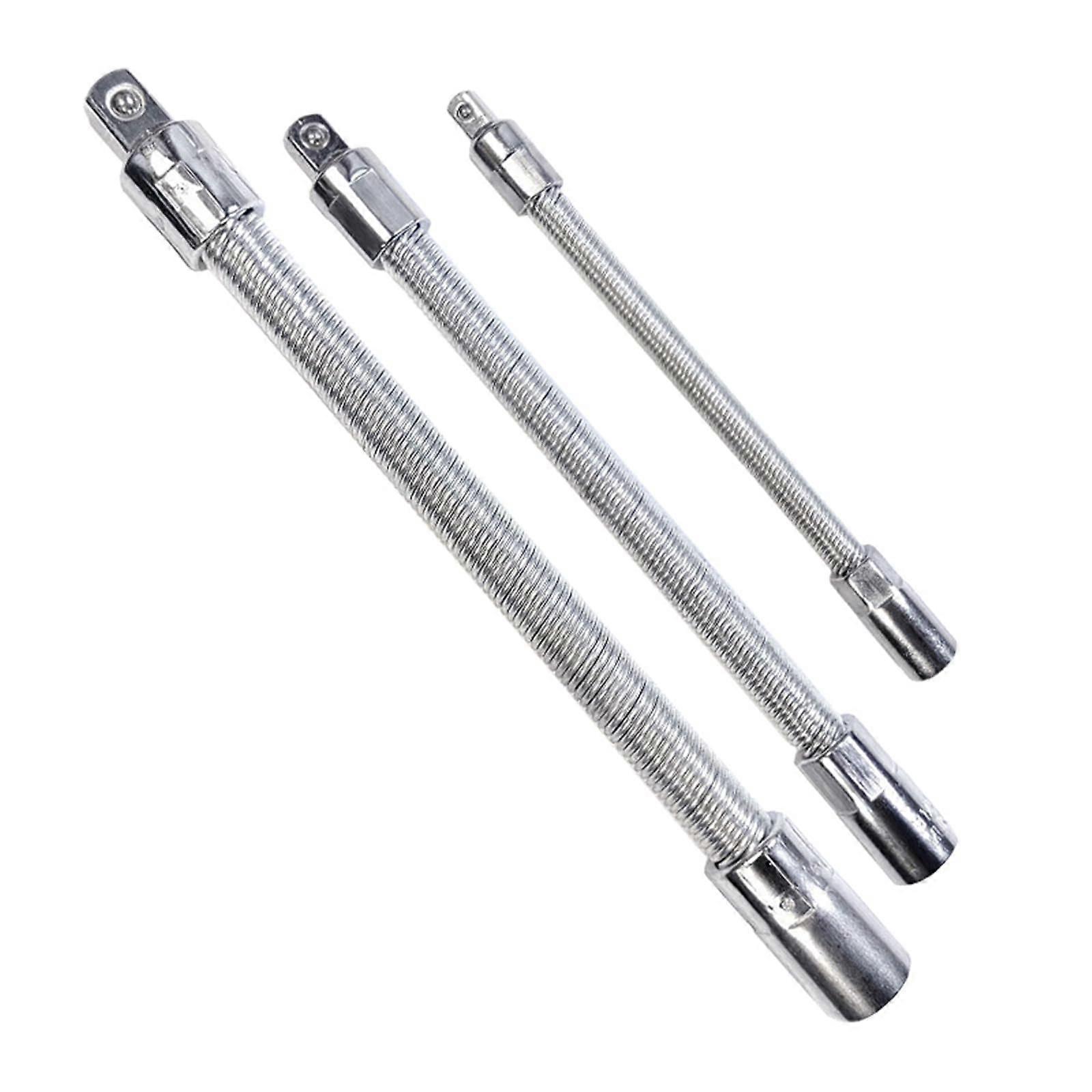 Flexible wrench extension ratchet extension set, flexible extension rod, flexible drill extension rod set, 3piece