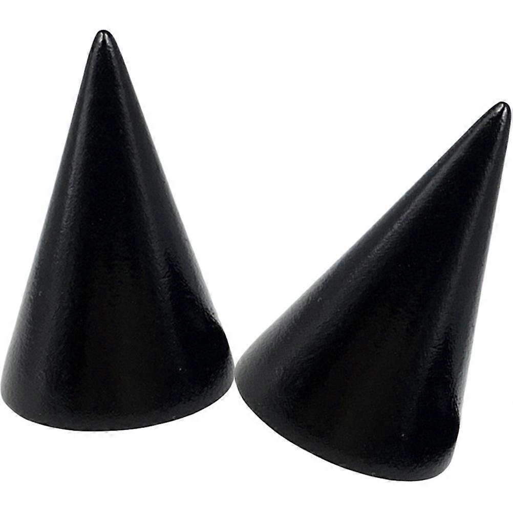Cone Shaped Ring Display Stand Simple Design Watches Retail Stores 4x4x5.9cm