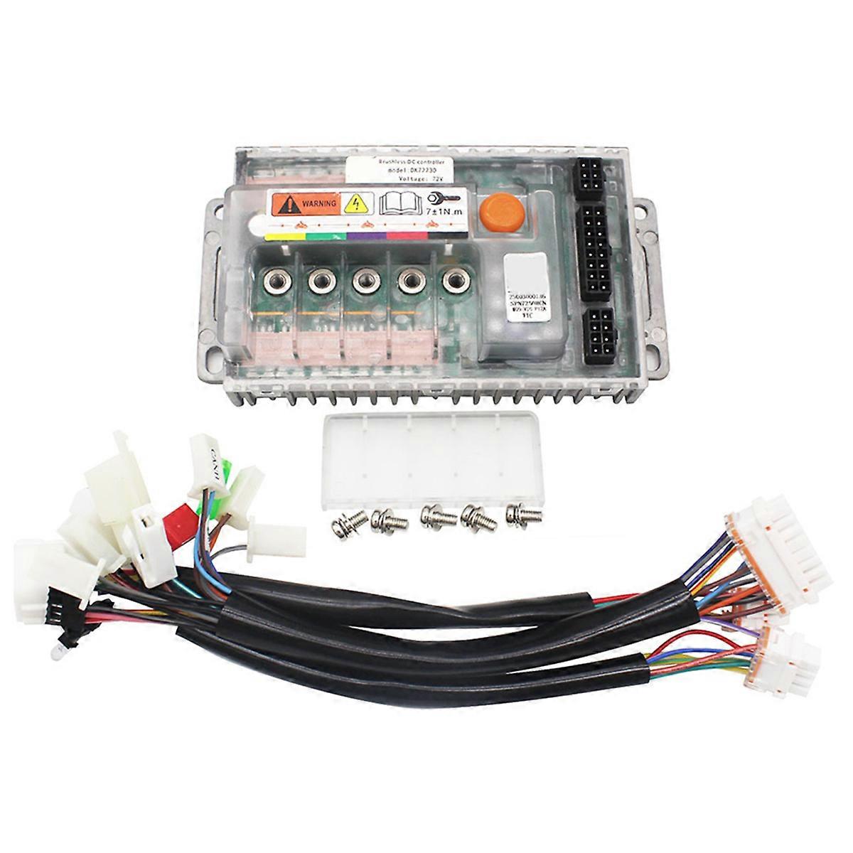 72V Elektrofahrrad Brushless DC Motor Controller 65A 1800W