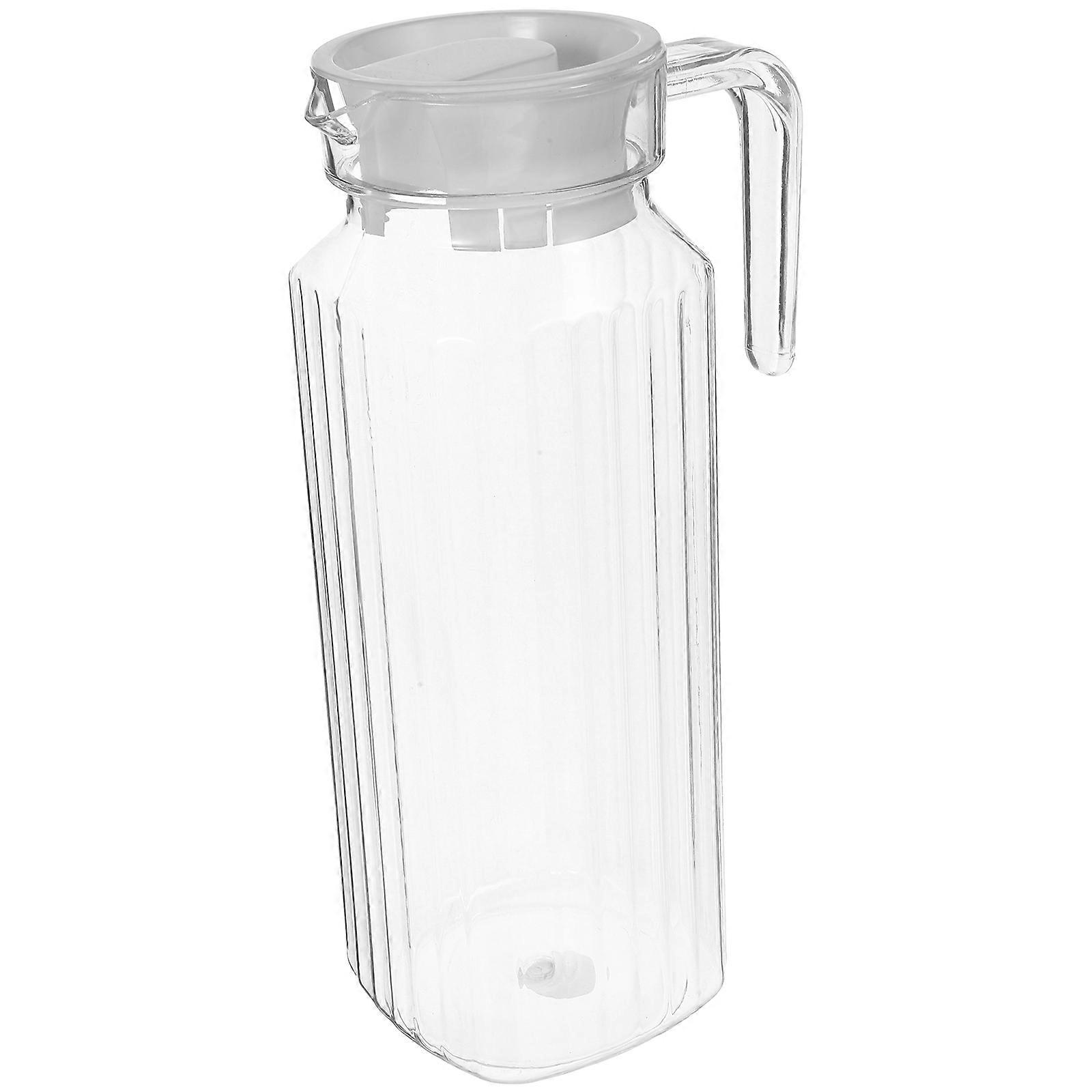 Beverage Pitcher Plastic For Household Item Large Capacity Stylish Design 1.1L 1Set