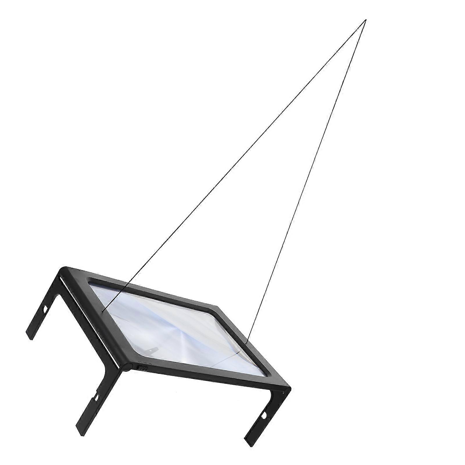 Reading Magnifier Glass Senior Citizens Home Use Black 30X21X2CM Magnifying 1Pack