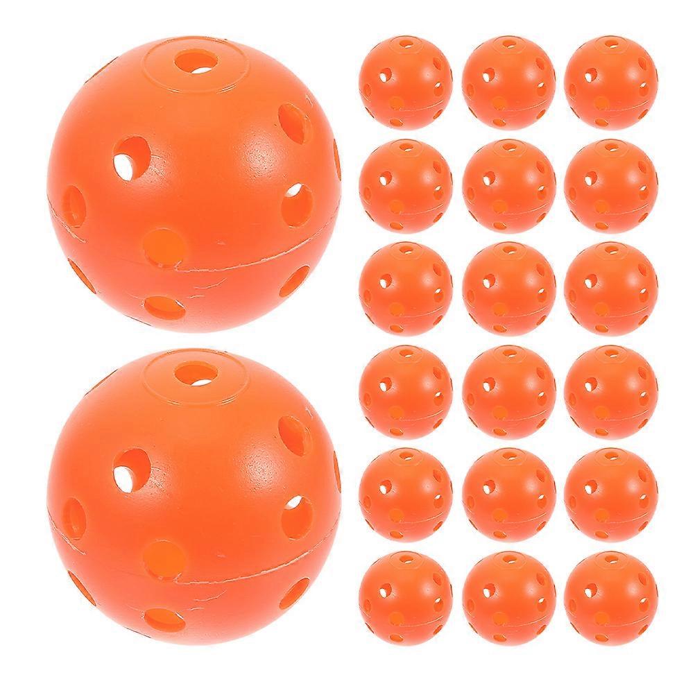 Wear-Resistant Practice Golf Balls Compact Practice Ball All Skill Levels White Color 25Pcs