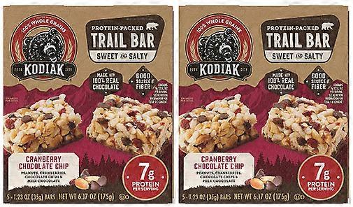 Kodiak Protein Packed Trail Bar Cranberry Chocolate Chip 2 Pack
