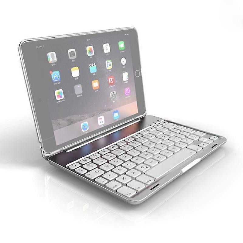 F8SM+ Rétro-éclairage Bluetooth Clavier PU Cas Pour iPad mini 4
