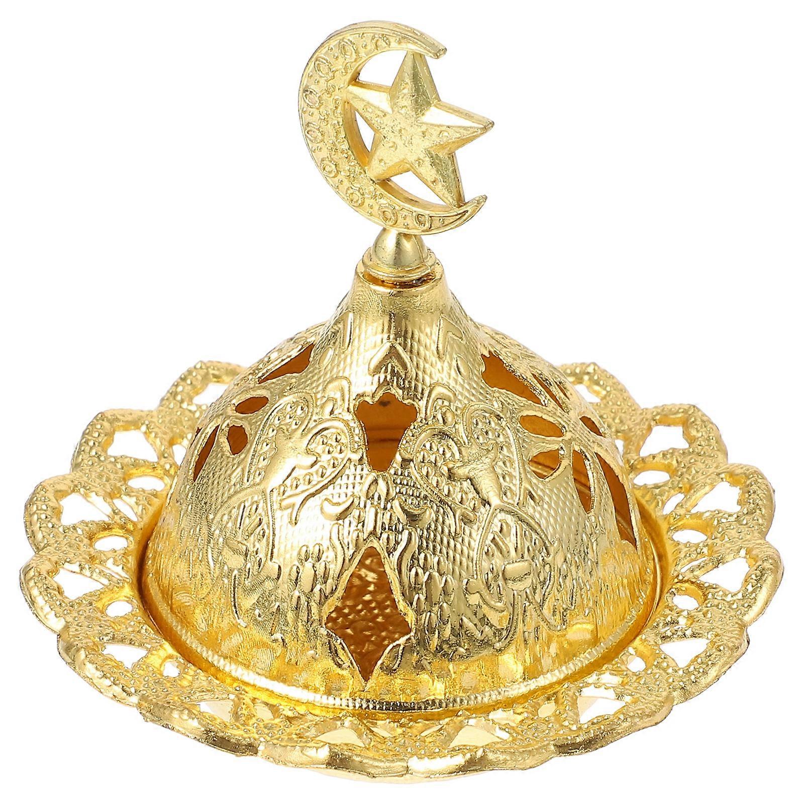 Middle Eastern Style Decorative Desktop Incense Burner for Aromatherapy, Relaxation, Study, Bedroom, Yoga – Unique Design for Calm Atmosphere