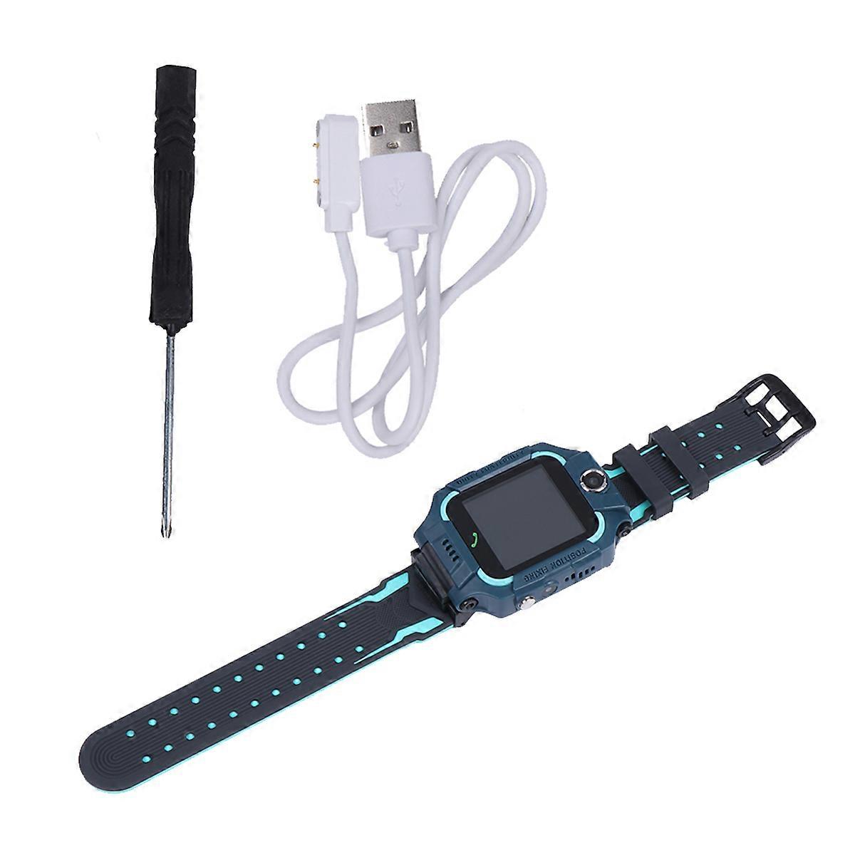 Kids Tracking Watch Smartwatch Emergency Alert Call Query Path Positioning 24X4.5Cm 1Pcs