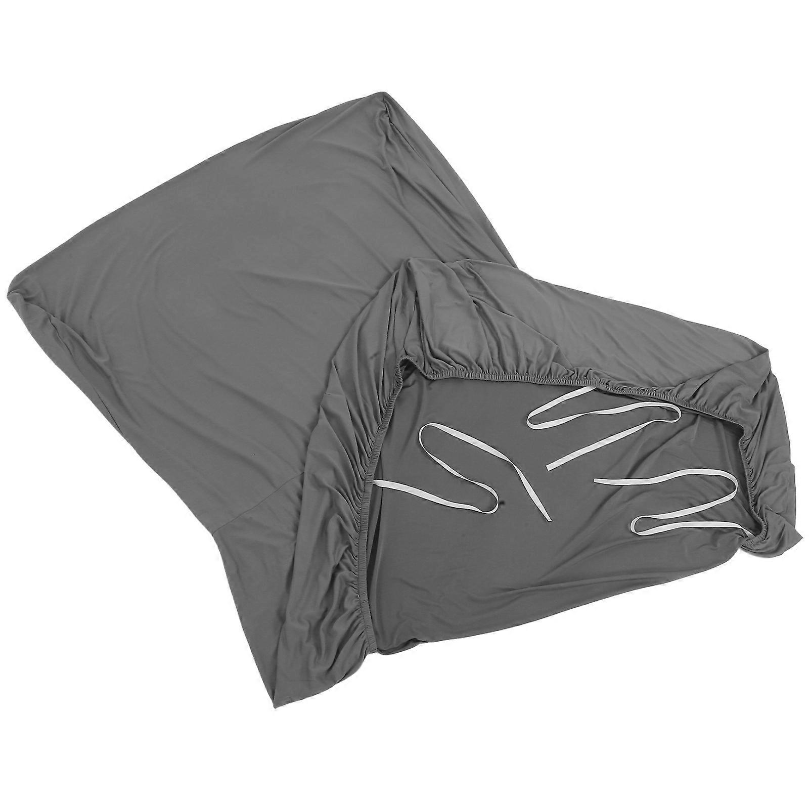 Grey Polyester Elastic Fit Sofa Cover for Home Use Stylish Protection for Sofas Chaise Lounges and Sofa Beds