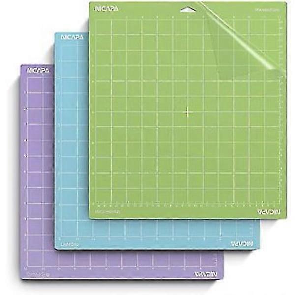 Cutting mat for Explore One// 2/maker (30x30 cm 3-pack - standard, light, strong grip) Cutting mat