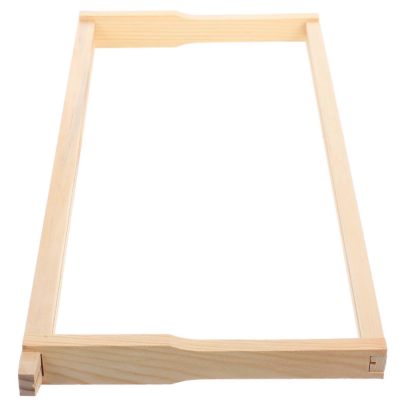 Bee Nest Foundation Frame Replacement for Beehive Compatible with Beekeeping Setups Durable Versatile Accessory for Novice and Experienced Beekeepers