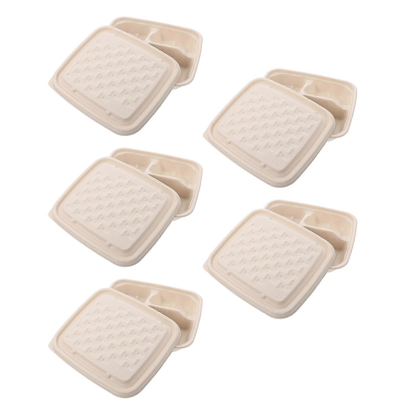 10pcs To Go Takeout Paper Packaging