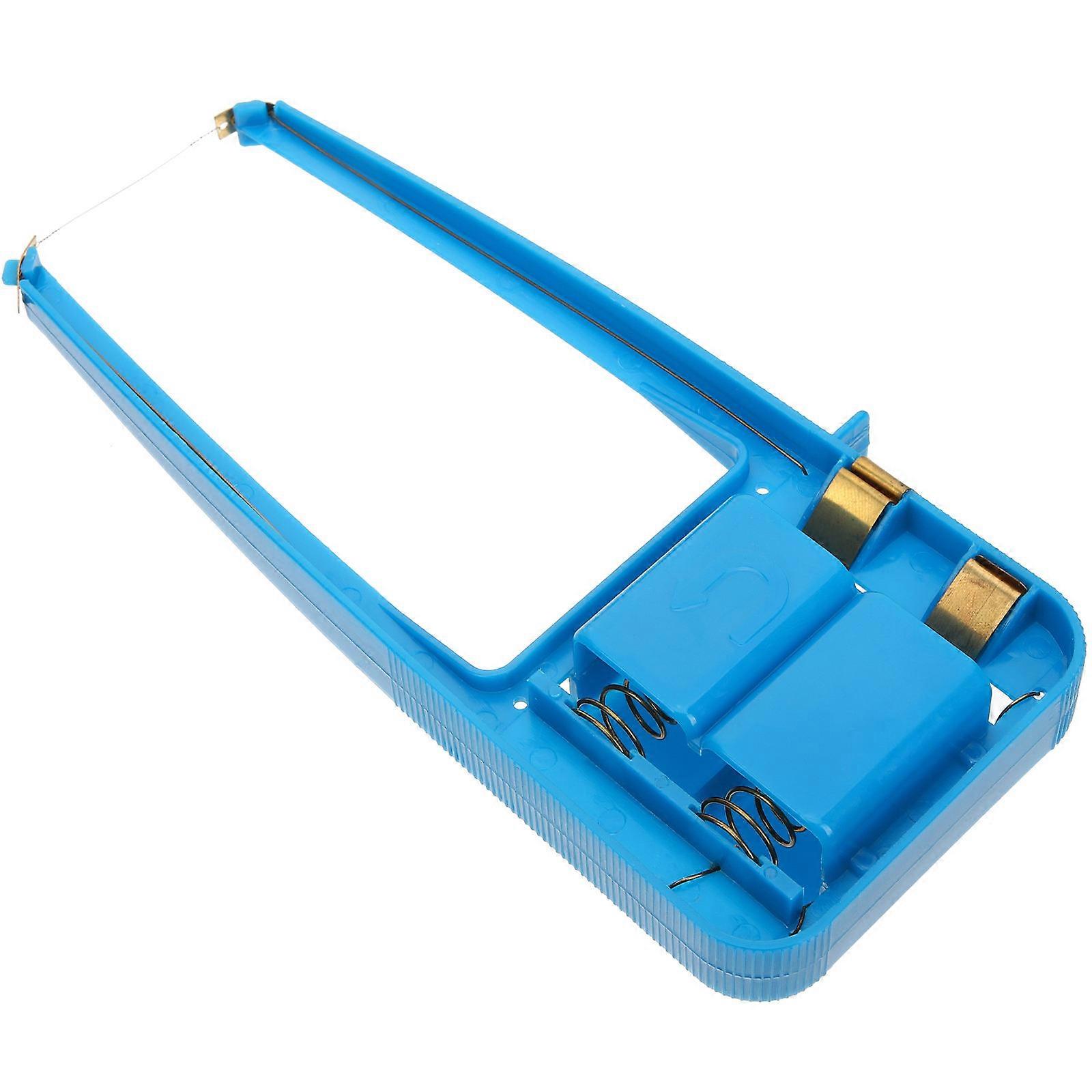 Blue Electric Hot Foam Cutter with Durable 0.25mm Wire for Home Use Lightweight Portable