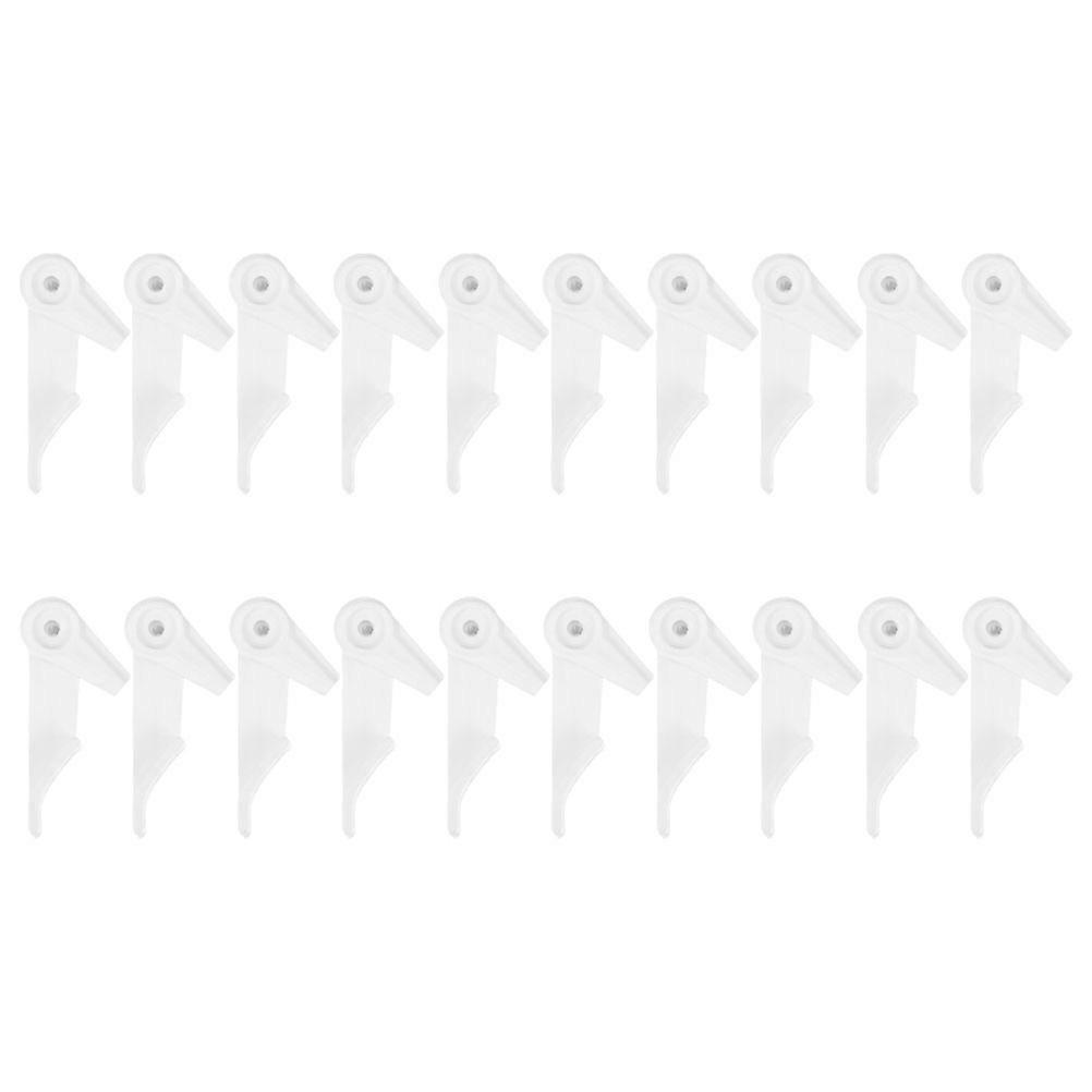 20PCS Thickened Ceiling Lamp Fasteners Rotary Buckles for LED Lampshades Fixing Clips for Home Ceiling Light Installation Secure Fixture