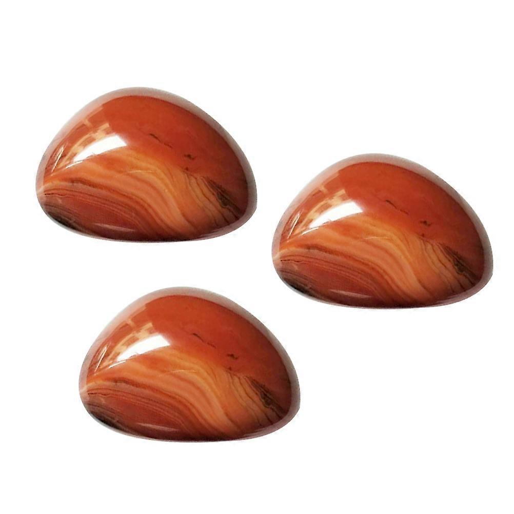 Sardonyx Agate Stones for Hand Crafting Natural Brown Stones Irregular Shape 45cm
